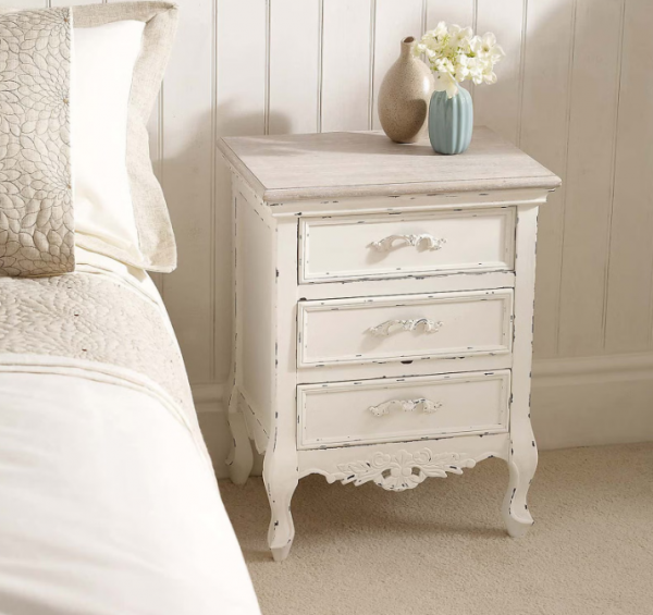 Laci Meja Samping dengan Tampilan Tua yang Rekayasa